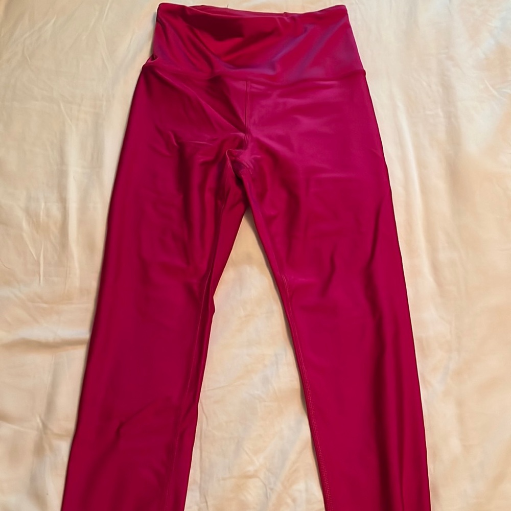 Athleta Women's Red Leggings